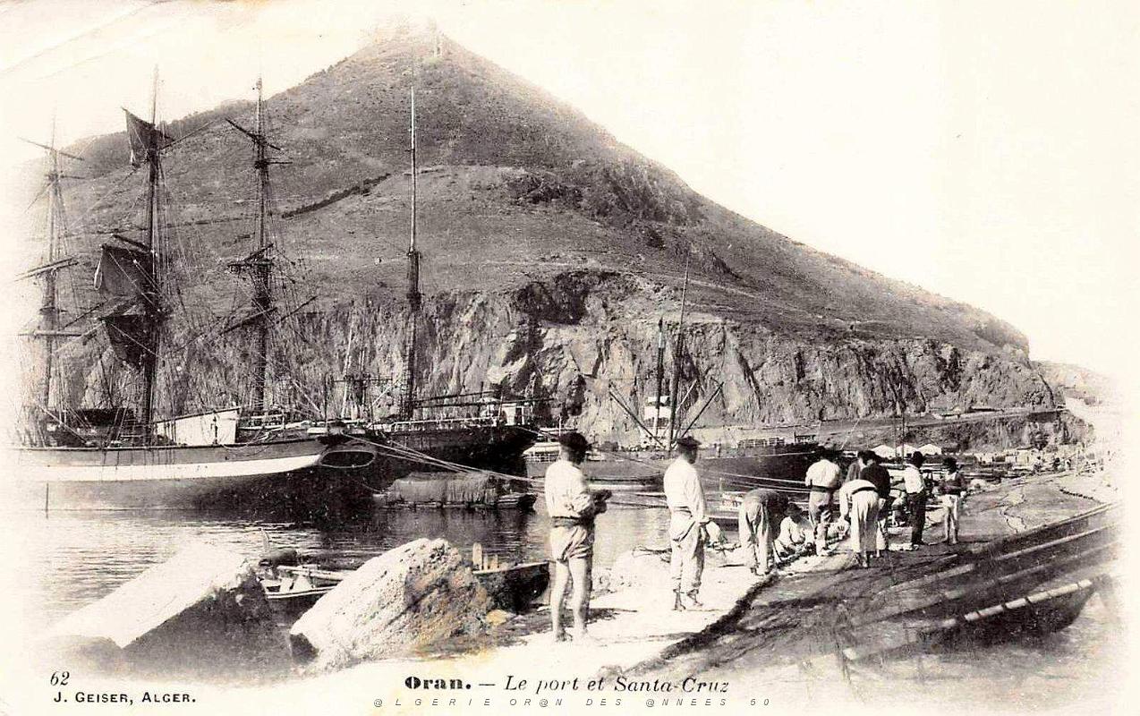 Oran - Le Port et Santa-Cruz.jpg
